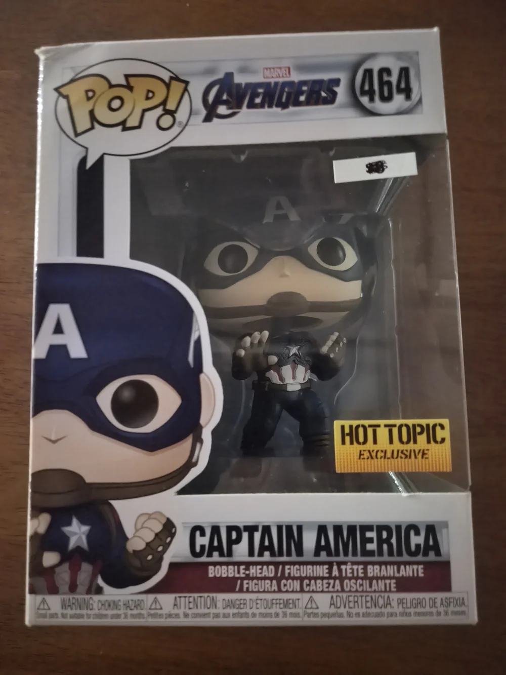 Funko Pop! Avengers Valkyrie's Flight, Captain America & Rescue Set 7pc Set